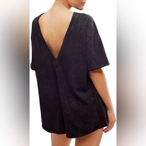 Free People Hot Shot Tee Romper